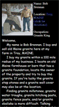 Mobile Screenshot of mainegraniteking.com