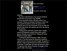 Tablet Screenshot of mainegraniteking.com